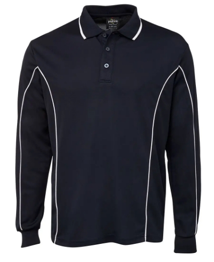 Picture of JB's Wear, Podium L/S Piping Polo